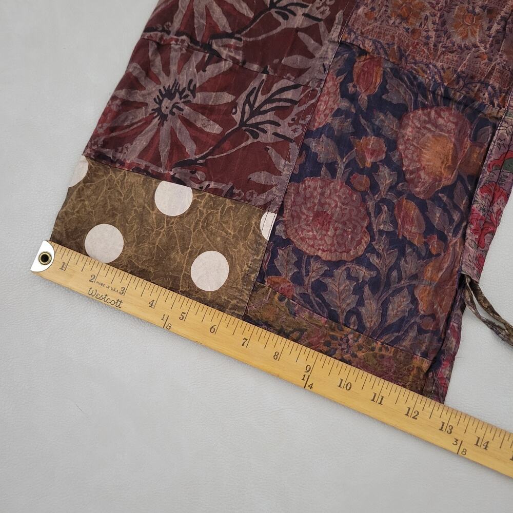 Boho Patchwork Halter Jumpsuit in Multicolor - Picture 11 of 11